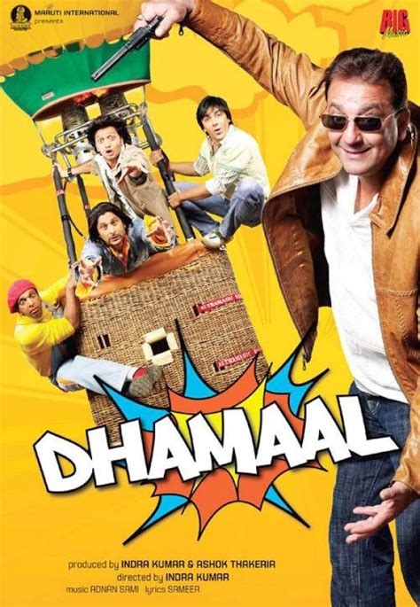 Dhamaal (2007) film online,Indra Kumar,Sanjay Dutt,Riteish Deshmukh,Arshad Warsi,Javed Jaffrey